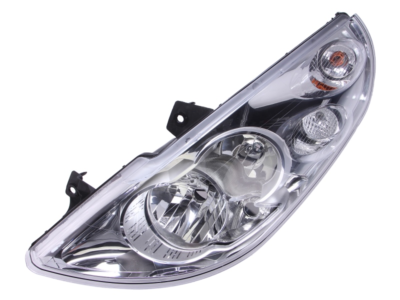 Far DEPO Lampa Frontala Stanga 2*H7/H1 Electric Cu Motor Semnalizator Galben Opel Movano A B Renault Master III