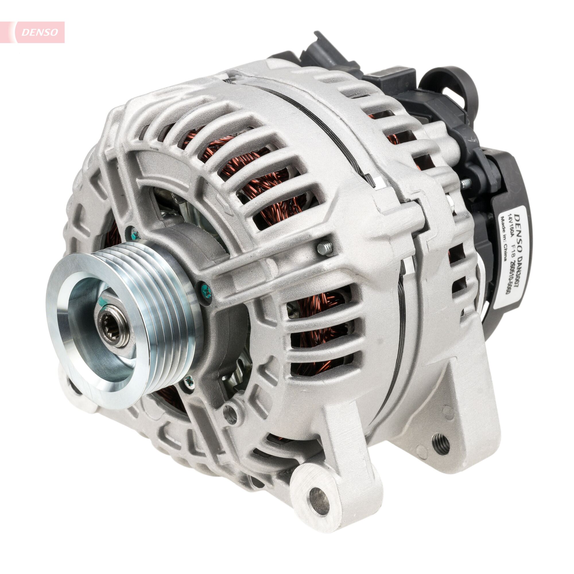 Alternator DENSO 14V 150A CITROEN BERLINGO C1 C2 C3 C4 C8 XSARA FIAT ULYSSE LANCIA PHEDRA PEUGEOT 1007 107 1.4D-2.0D 02.99-