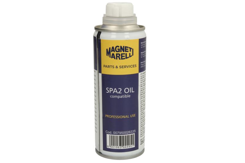 Ulei PAG 46 0,25L MAGNETI MARELLI pentru sistem A/C R1234yf/R134a toate modelele ISO 46 recipient metalic