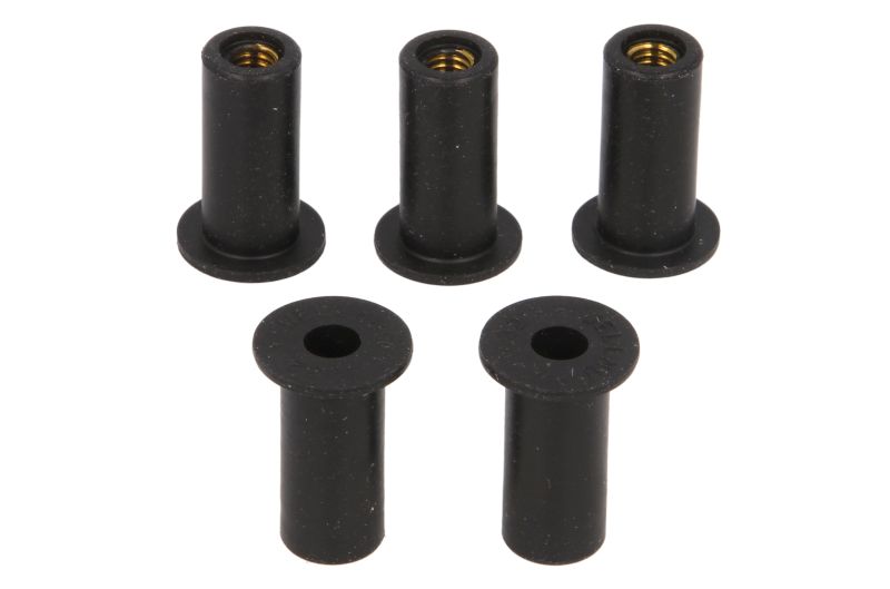 Elemente de asamblare moto TOURMAX deflector nut set 5 bucăți dimensiuni 21,5x9,5x14,03 M5x0.8