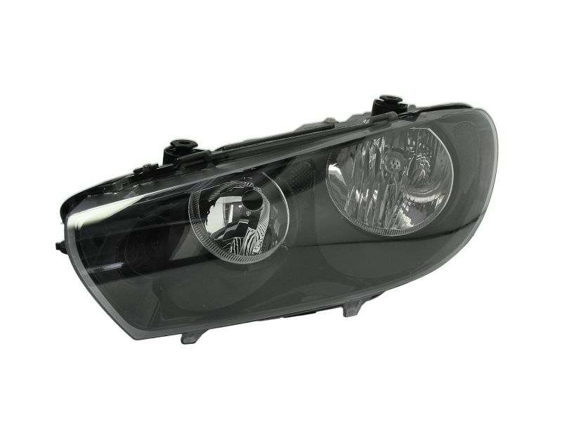 Far DEPO Lampa Frontala Stanga H7/H7 Electric Cu Motor Negru VW SCIROCCO III 07.14 Montare Fata Stanga