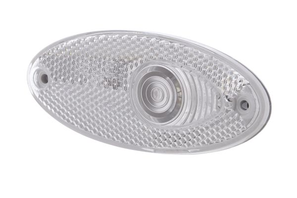 Lumina de delimitare HELLA alb 12V dreapta stanga 40mm inaltime 102mm lungime 45mm adancime W5W Halogen IP5K9K Alb Gri