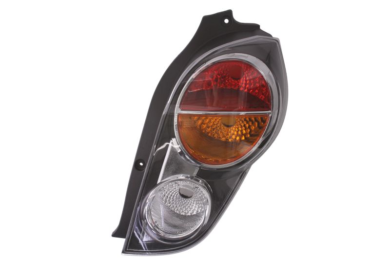 Stopuri spate TYC Lampa Dreapta Chevrolet Spark 1.0-1.2LPG 03.10 Hatchback Negru Dreapta fara suport bec