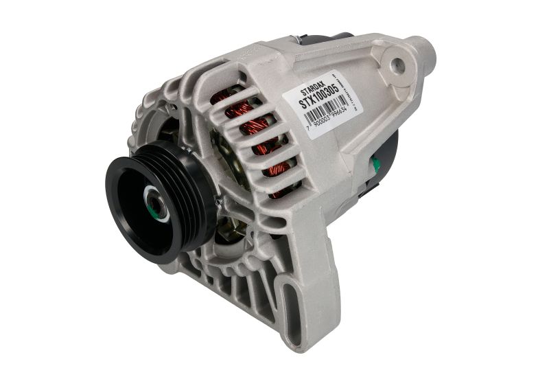 Alternator STARDAX 14V 60A Fiat Punto 1.2 09.99-04.06 Diametru 60mm 4 Caneluri 12V 60A