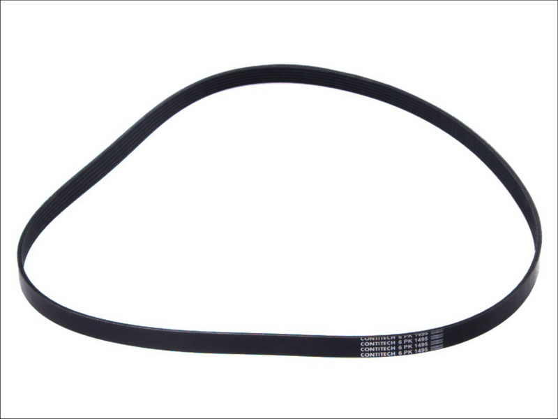 Curea transmisie caneluri CONTITECH Multi-V-belt 6PK1495 Lungime 1495.0mm 6 nervuri CADILLAC ESCALADE CHEVROLET TAHOE CITROEN XANTIA