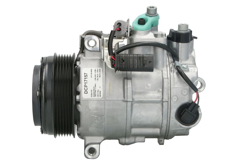 Compresor aer condiționat DENSO MERCEDES E T-MODEL S212 W212 2.2D 01.09-12.16 6SBU16C 12V 110mm PAG 46 R134a 6 caneluri