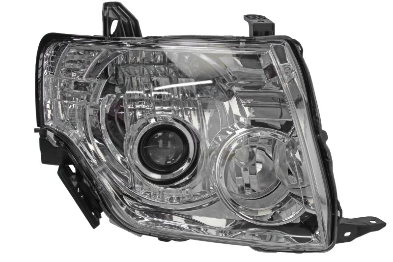 Lampa Frontala Dreapta H11/H9 Electric Fara Motoras Culoare Insert Cromat Mitsubishi Pajero IV DEPO