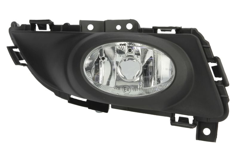 Proiector ceata Dreapta H11 Lampa de ceata MAZDA 3 10.03-06.09 Transparent Negru TYC