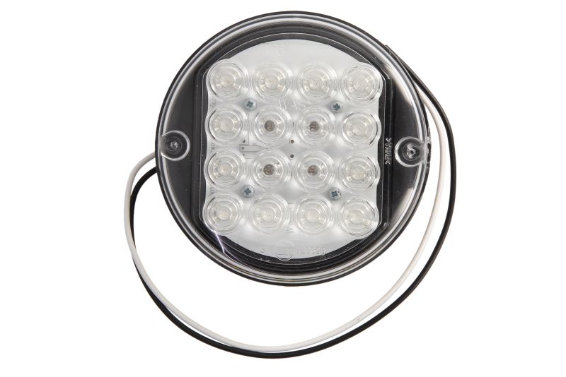 Lumini frana WAS lampa circulara LED 24V alb dreapta/stanga 177 W35