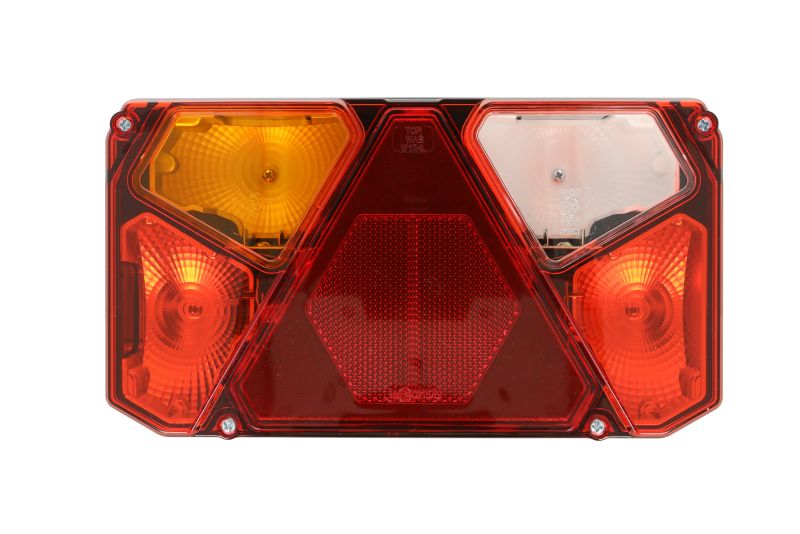 Stopuri spate WAS Lampa spate W124L 12/24V indicator anti-ceata lumini frana parcare reflector stanga bec rosu/galben