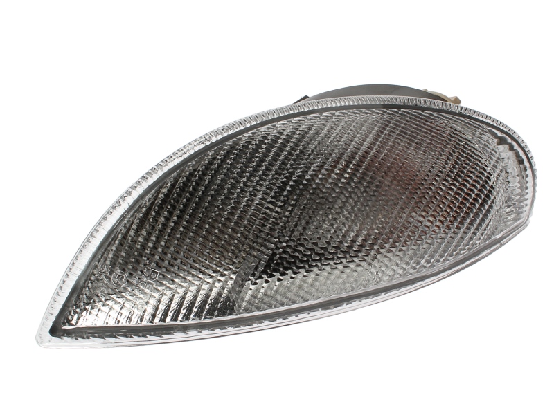 Semnalizator Dreapta Fata Transparent Mercedes SLK R170 2.0/2.3/3.2 09.96-04.04 Lampa Semnalizare DEPO Alb Cu Suport Bulb