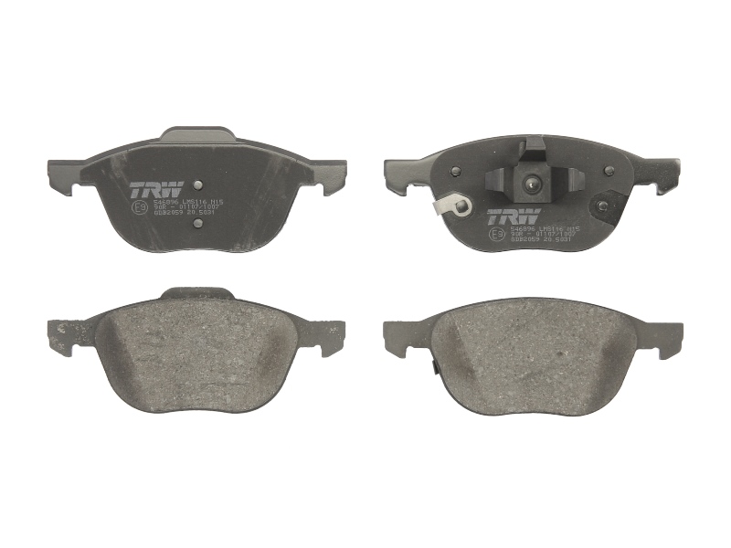 Set placute frana fata TRW AUTOMOTIVE Ford C-MAX II Focus III Mazda 5 1.6LPG-Electric 67mm 156.4mm 155.2mm 17.2mm