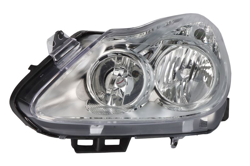 Far TYC Lampa Frontala Stanga H1/H7 Electric Fara Motoras Culoare Insert Cromat Opel Corsa D Hatchback 01.11