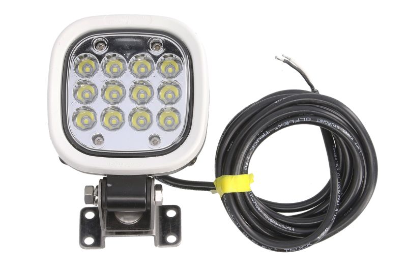 Lampa de lucru LED WAS 12/24/60V 48W 6000lm 12 LED-uri lungime 110mm inaltime 110mm adancime 46mm sirma 2,5m lumina focalizata