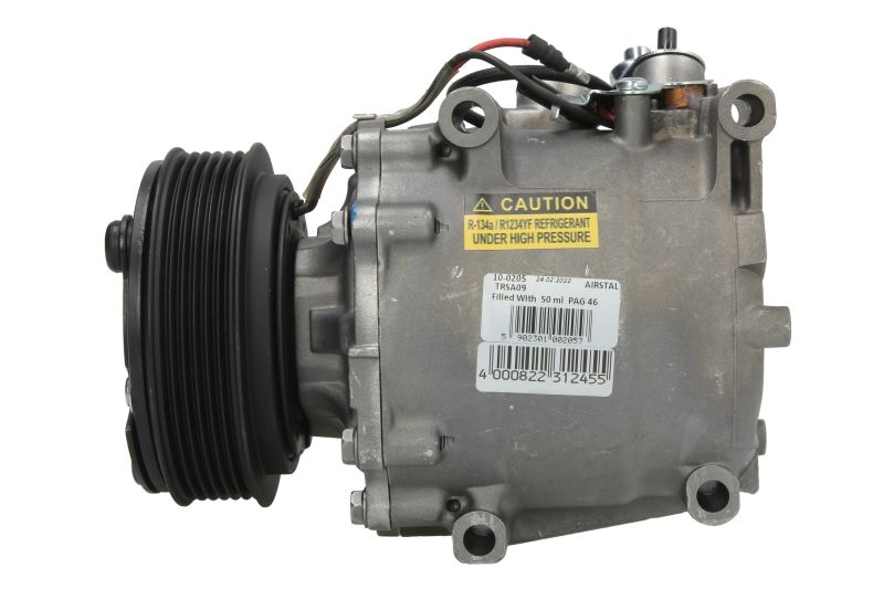 Compresor Aer Condiționat AIRSTAL TRSA90 Honda 12V R134a 165ml 112mm 6 Caneluri 4 Gauri