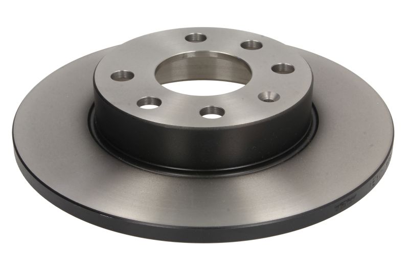 Disc frana fata dreapta/stanga TRW OPEL CORSA C 1.0/1.2 09.00-12.09 diametru 240 mm grosime 10.9 mm 6 gauri 100 mm negru lacuit