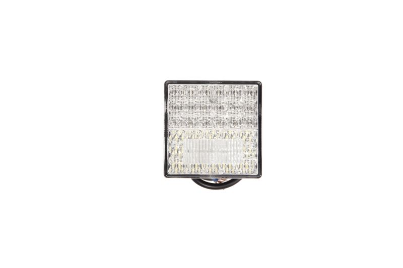 Stopuri spate HELLA Lampa LED 24V cu lampa anti-ceata si mers inapoi montare stanga dreapta inaltime 34mm latime 80mm lungime 80mm