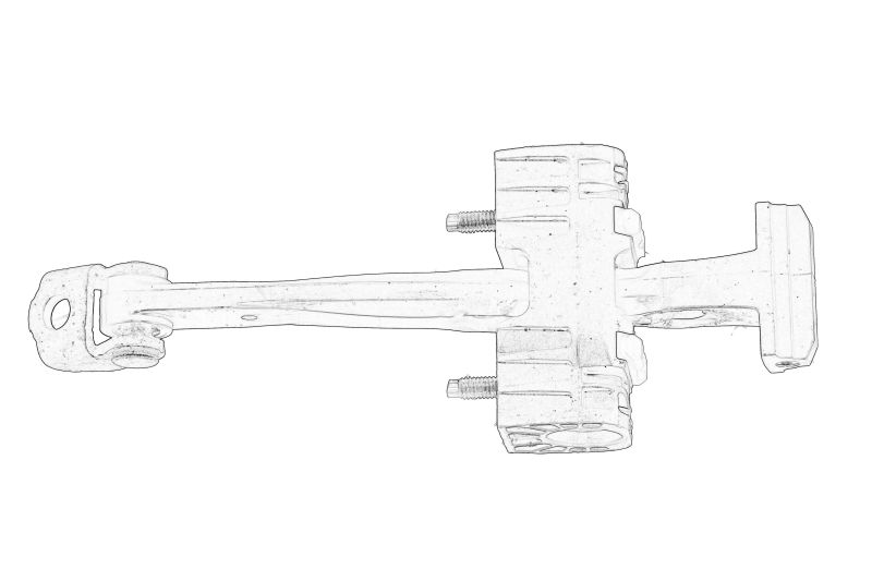 Limitator uși Fata Dreapta/Stanga OPEL ZAFIRA B/MINIVAN 07.05-04.15 Fixare usa OE OPEL