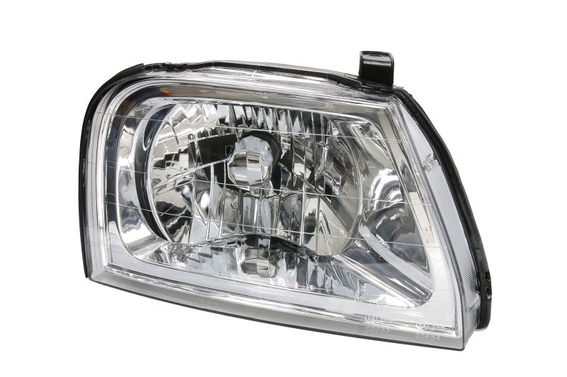 Far Dreapta DEPO Lampa Frontala H4 Manual Cromat Mitsubishi L200 Fara Motoras Fata Fara Suport Bec