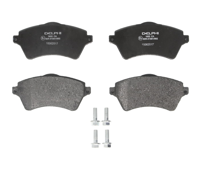 Set Placute Frana Fata DELPHI LAND ROVER FREELANDER I 1.8/2.0D/2.5 02.98-10.06 Inaltime 62mm Latime 132mm Grosime 18mm