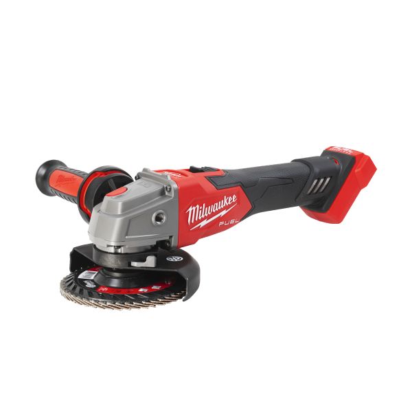 Polizor unghiular MILWAUKEE M18 FSAGV125XB-0X alimentare baterie disc 125mm 18V Li-Ion valiza ajustare rotație 8500rpm M14 motor fără perii