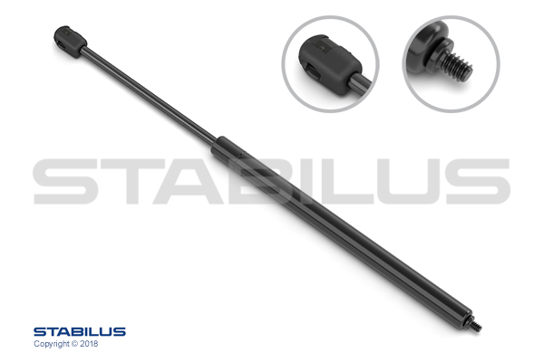 Amortizor capota motor Dreapta STABILUS lungime maxima 584mm SUV 202mm MERCEDES CLC CUPE 05.08-06.11