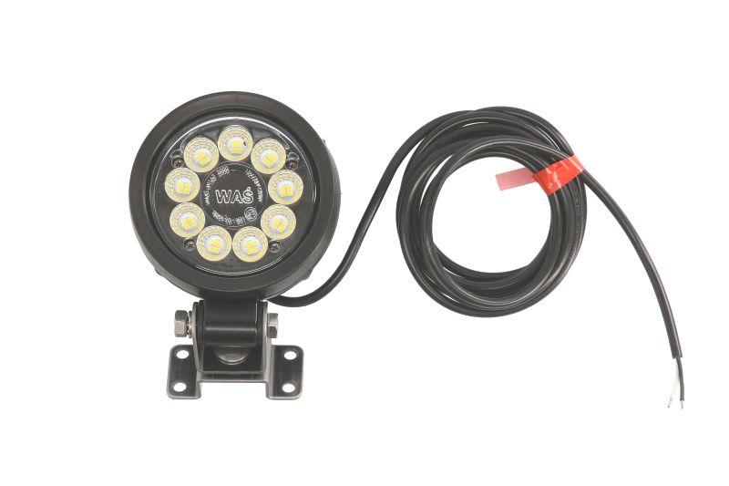 Lampa de lucru LED 12/24V 20W 2000lm 36 LED 46mm adancime 108mm diametru sirma 2,5m lumina dispersata WAS