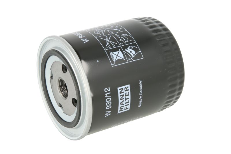 Filtru ulei MANN-FILTER OPEL FRONTERA A OMEGA A 2.3D 86-98 Diametru exterior 93mm Inaltime 114mm Filet 3/4-16 UNF