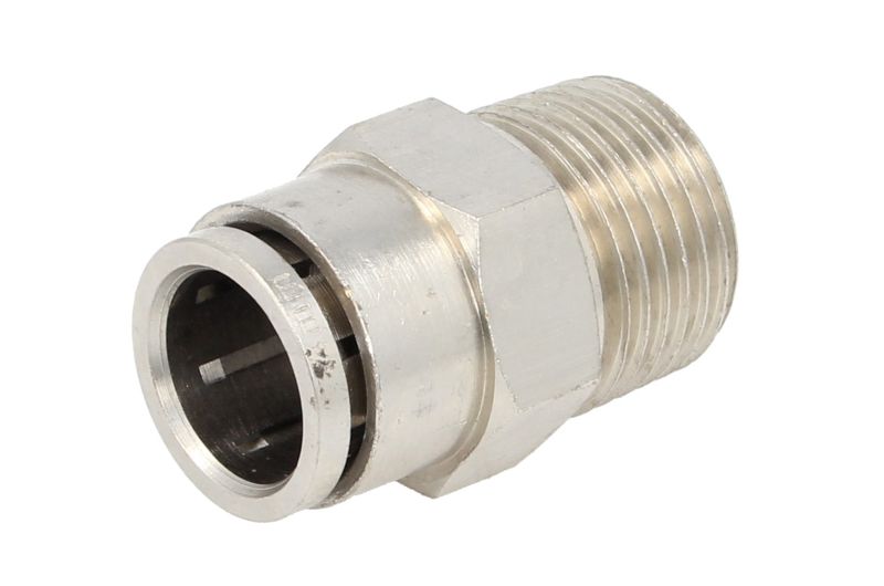 Cap de cuplare PNEUMATICS TEKALAN Drept 1/2` Metal Fir 12x1,5 mm Tip Exterior Sistem Pneumatic Conducte Mufe