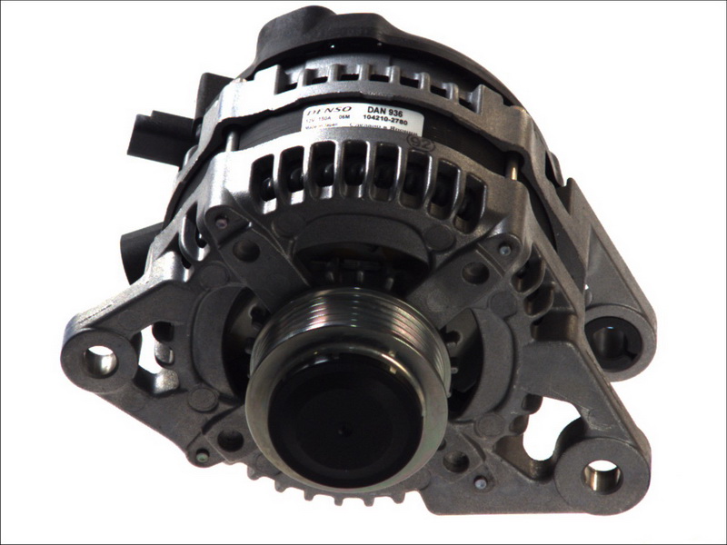 Alternator DENSO 14V 150A ALFA ROMEO 159 BRERA SPIDER FIAT CROMA 2.4D 06.05- Ø61.5mm 5 caneluri 150A 6.48kg