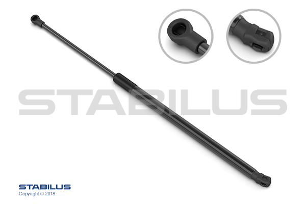 Amortizor portbagaj STABILUS Mazda 2 Hatchback 08.14- Dreapta/Stanga lungime maxima 535mm SUV 155mm