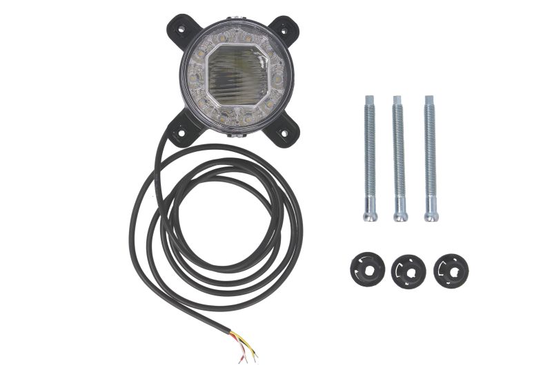 Far WAS LED Fata Dreapta/Stanga 12V/24V Faruri Iluminare Caroserie Headlamp L/R