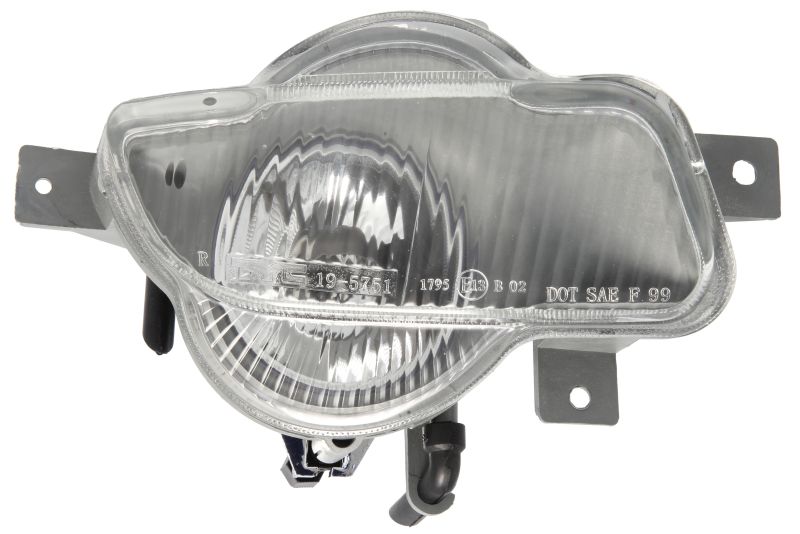 Proiector ceata Dreapta H1 VOLVO V70 II 03.00-08.07 cu suport bulb transparent