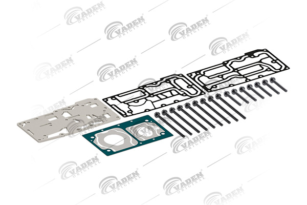 Placa intermediara cap compresor aer VADEN Sistem pneumatic Index 1600 160 160 Potriveste 912 718 000 0