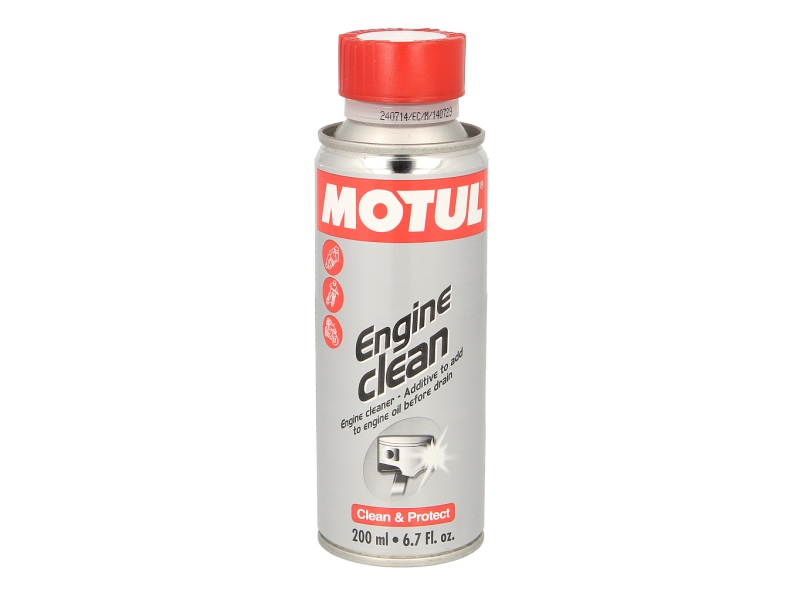 Additiv ulei MOTUL ENGINE CLEAN 0,2l curățare motor motociclete/quad schimb ulei