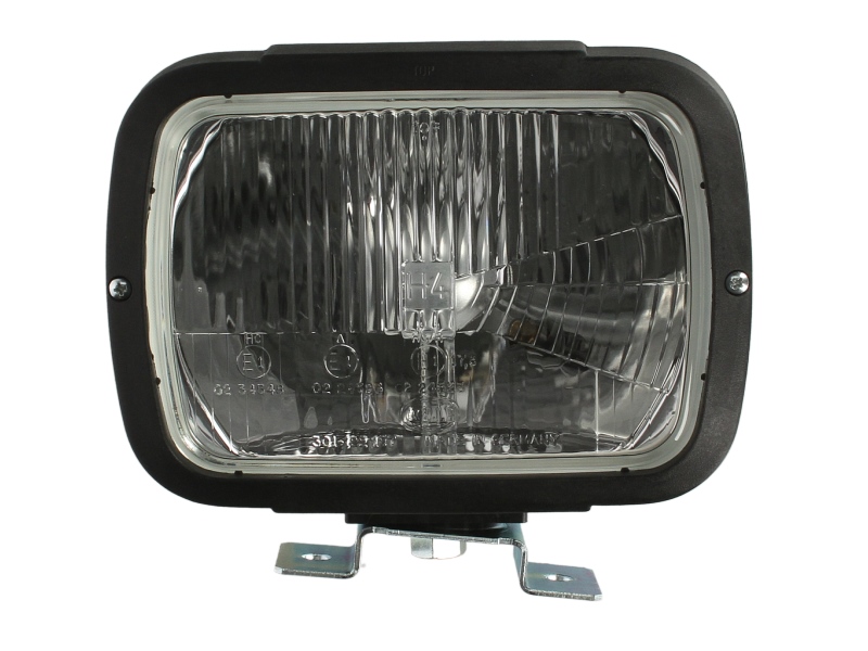 Far HELLA Lampa Frontala Dreapta/Stanga H4/T4W Halogen 12V/24V Inaltime 164mm Latime 224mm Adancime 145mm Culoare Negru