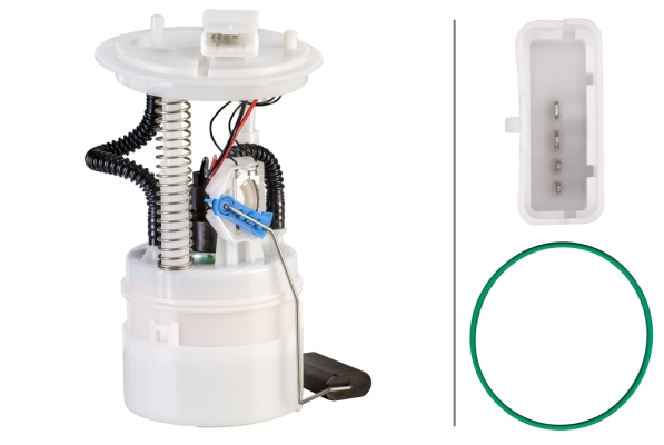 Modul alimentare combustibil electric HELLA ALFA ROMEO MITO FIAT GRANDE PUNTO 0.9-1.4LPG 06.05- 4.0 conexiuni