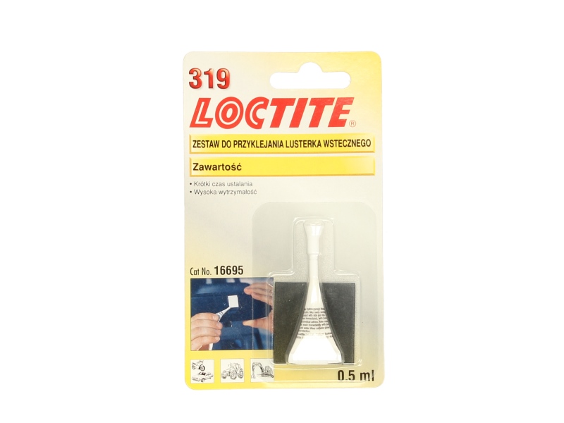 LOCTITE Adeziv Oglinzi Retrovizoare Sticla Tub Incolor 0,5 ml