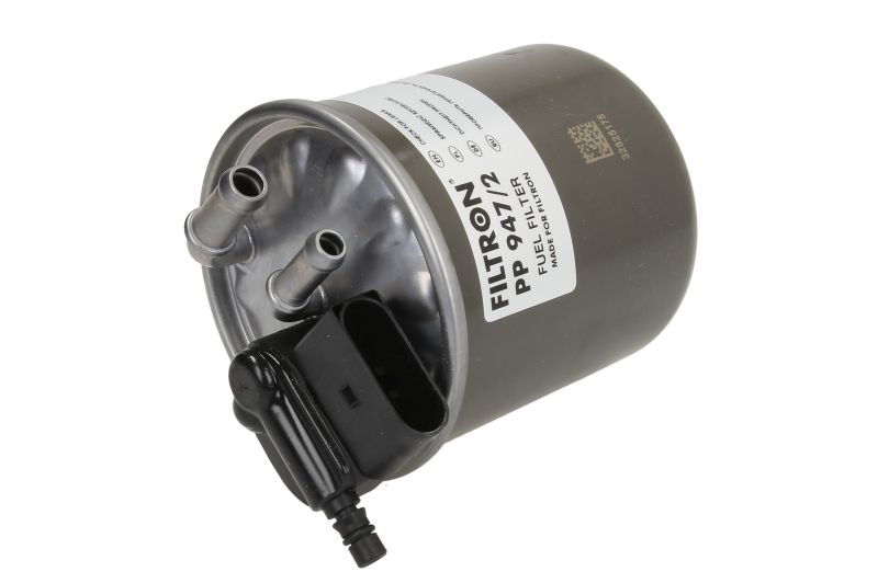 Filtru combustibil FILTRON Mercedes A W176 B W246 CLA C117 GLA X156 Infiniti Q30 1.5D Diametru 90.5mm Înălțime 100mm