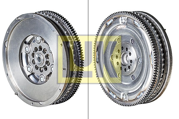 Volanta masa dubla manual LUK cu rulment ghidare fara kit suruburi VW TOUAREG 3.0D 11.04-05.10 10 gauri fixare 5 dinti