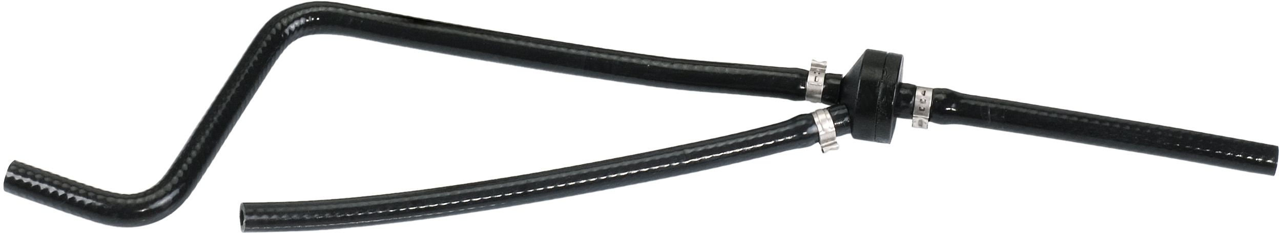 Furtun încălzire GATES 8mm/8mm 601mm LAND ROVER DEFENDER DISCOVERY I 2.5D 10.89-12.05 Negru