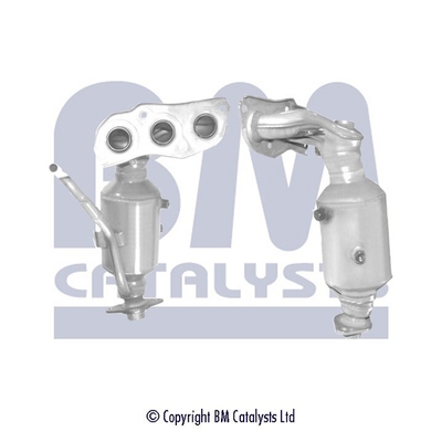 Convertor catalitic EURO 5 BM CATALYSTS TOYOTA YARIS 1.0 08.05- E9-103R BM92098H kit montare inclus