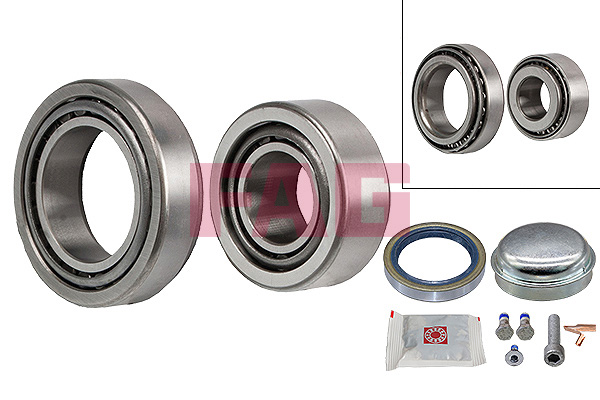 Kit rulment roata Fata 25x52x19 MERCEDES E W212 S C140 W140 W220 2.5-6.0 02.91-12.11 FAG Bearings