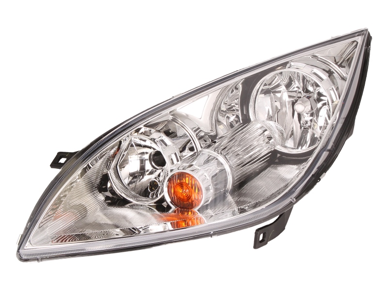 Far DEPO Stanga Lampa Frontala H7/P21W/W5W Electric Motor Gri Mitsubishi Colt CZC VI 01.04-2004