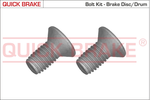 Surub disc frana QUICK BRAKE Fata/Spate M10x1,5x20 lungime filet 20mm VOLVO S60 II V40 V60 I V70 III XC70 II FORD FOCUS II KUGA I