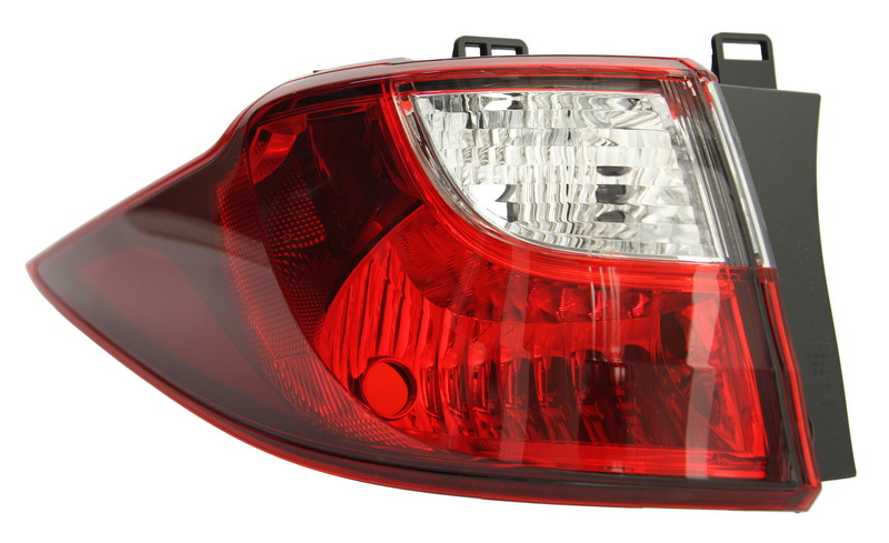 Stopuri spate DEPO Lampa Stanga extern W21/5W WY21W MAZDA 5 1.6D-2.5 06.10- Rosu Semnalizator Alb Spate