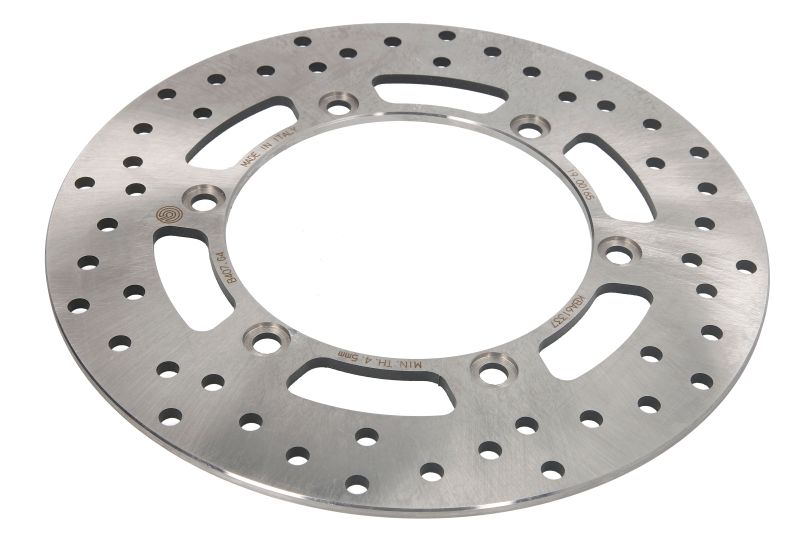 Disc frana spate fix BREMBO, 282/144x5mm, 6x166mm, diametru gaura fixare 10,5mm, inaltime 0mm