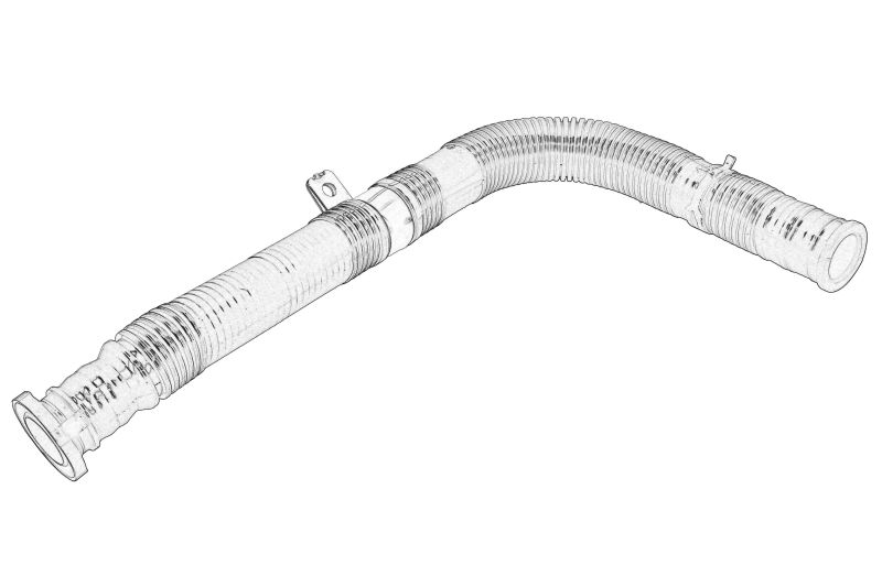 Conducta DAF Furtunul de Ungere a Turcochargerului Sistem Pneumatic Conducte Mufe