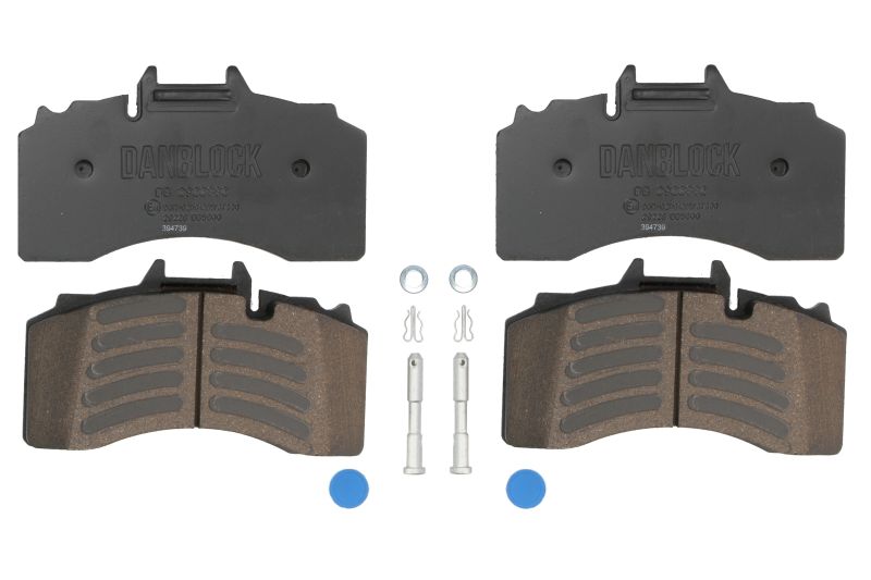 Set placute frana disc Fata/Spate DANBLOCK BPW Inaltime 114.5mm Latime 210.8mm Grosime 30.0mm 29228