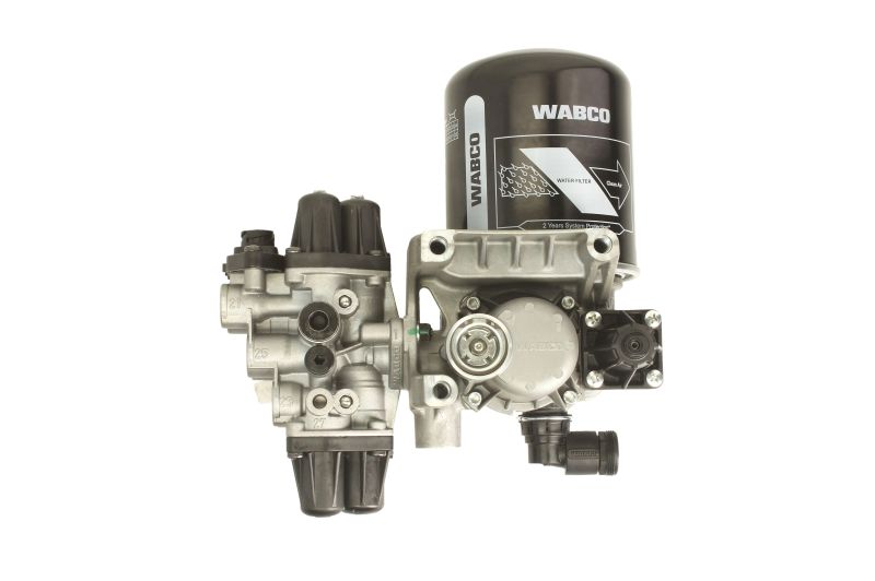 Unitate de preparat aerul WABCO Separator de lichide cu supapa de reglare a presiunii 24V baioneta